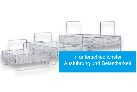 Warentäger und Warenkörbe